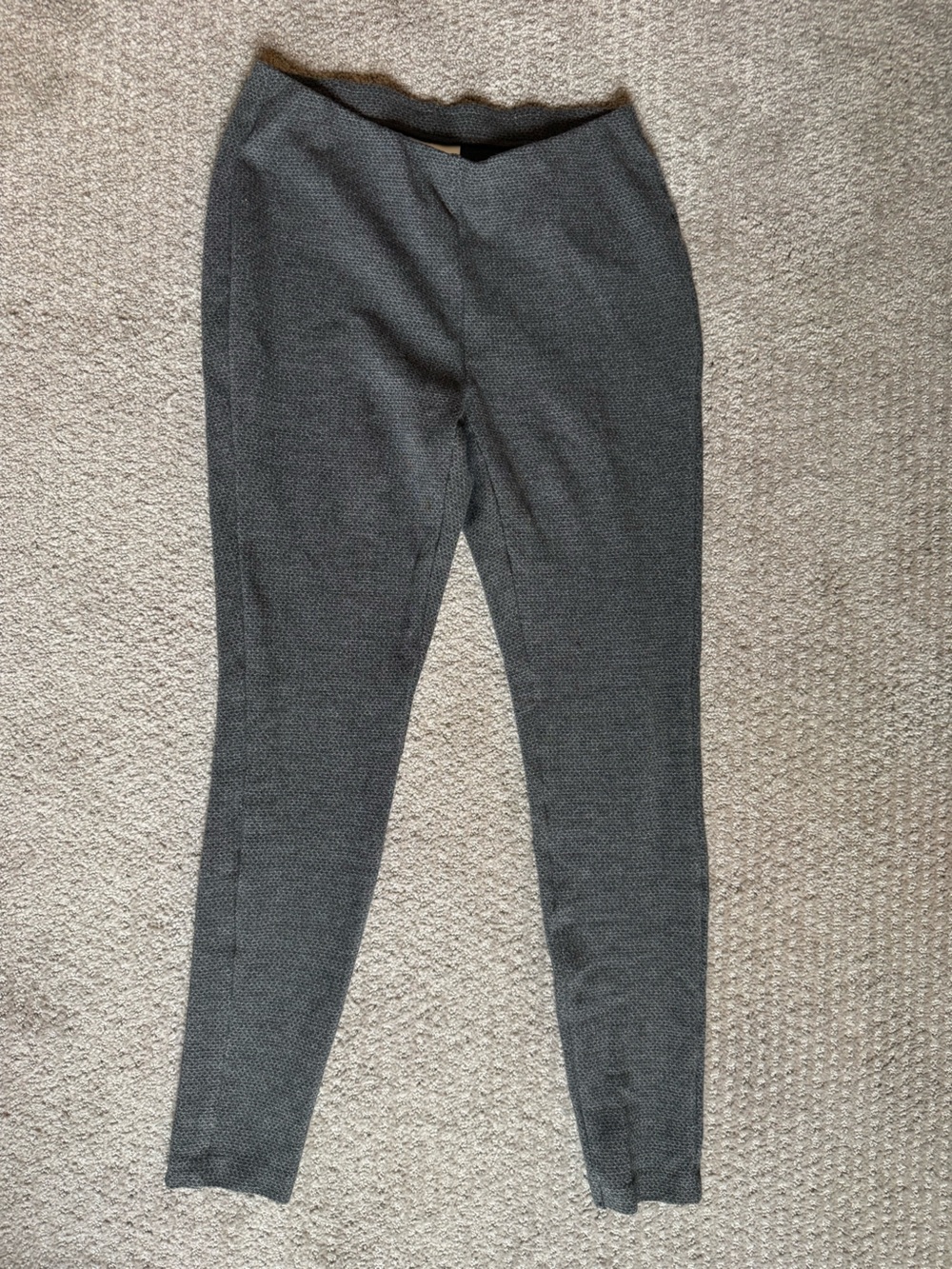J. Jill Women’s Knit Slim Pants - Charcoal Gray